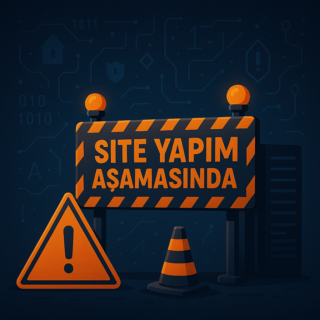 Site Yapım Aşamasında